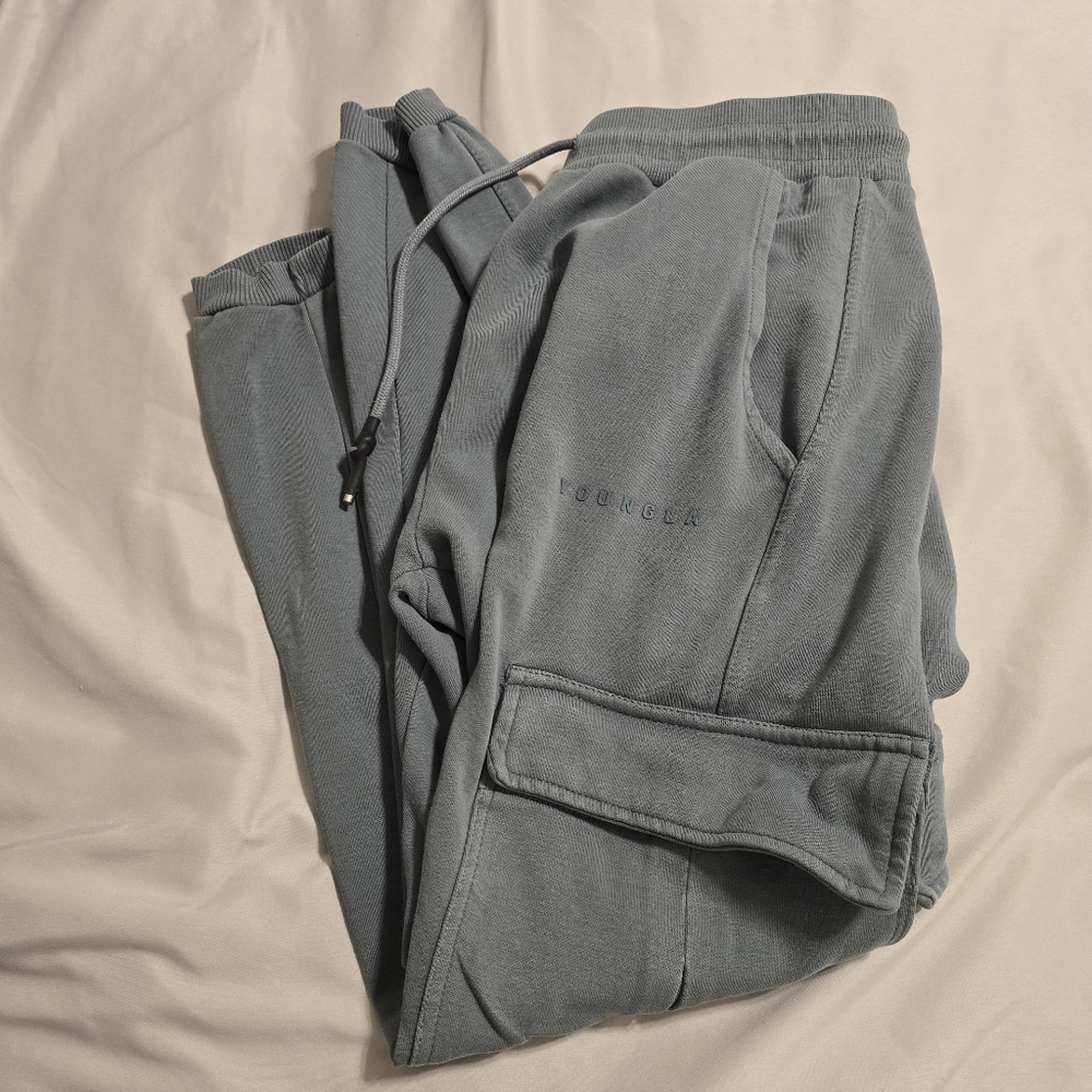 Men's large young la joggers